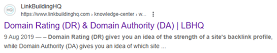 Search Engine Results Page