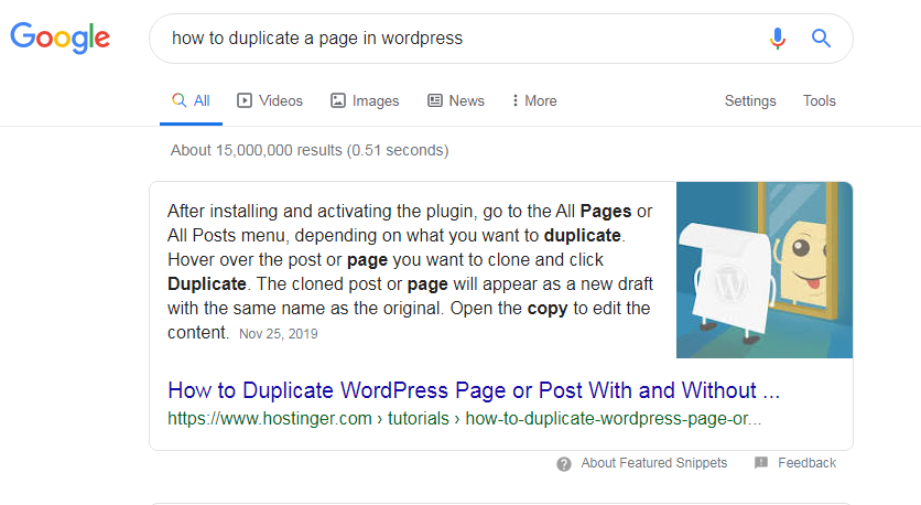 Google Featured Snippets