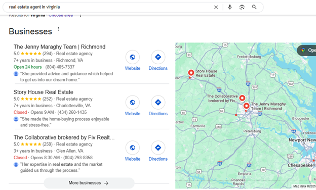 Push for Local Listings 
