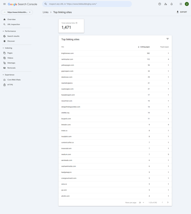 How to find backlinks in Google Search Console? 