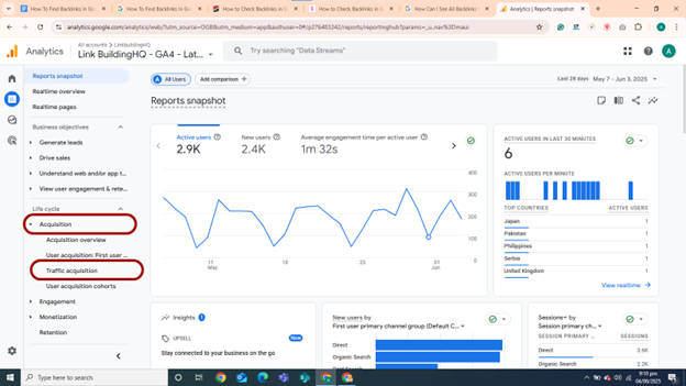 How To Use Google Analytics To Detect Backlinks? 