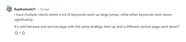 Ranking Fluctuations